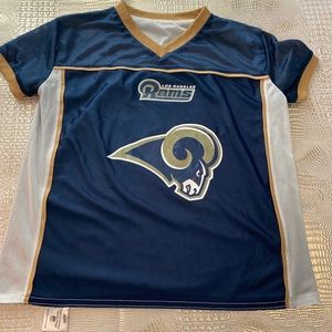 Youth Lg Los Angeles Rams NFL reversible jersey